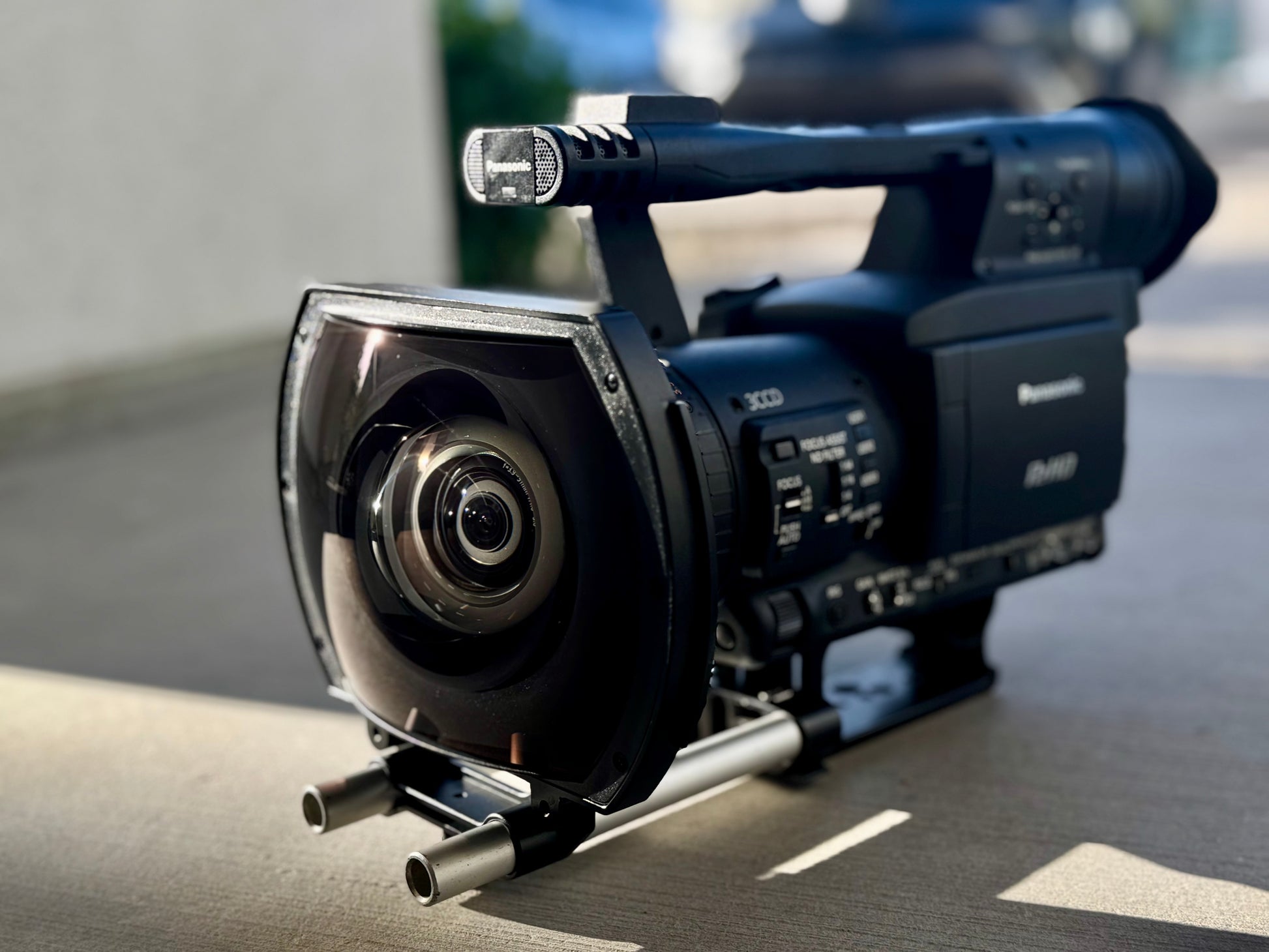 HVX to HPX Xtreme Fisheye Adapting Plate